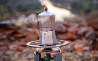 Coffee pot on a 4x4 Windhoek trip